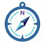 Women with long brown hair and glasses